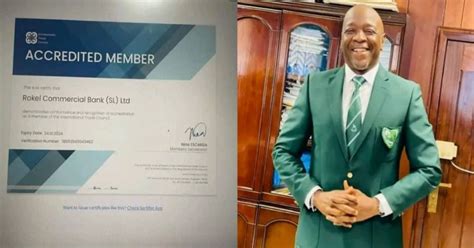 Rokel Commercial Bank Receives Prestigious Accreditation From The