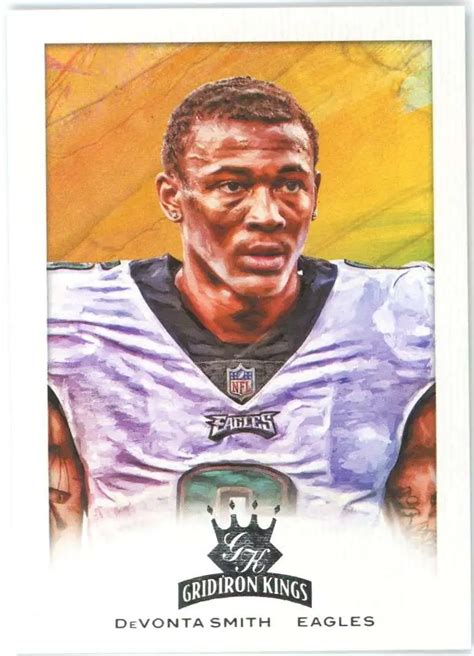 NFL 2021 Panini Chronicles Donruss Single Card DeVonta Smith GK 25