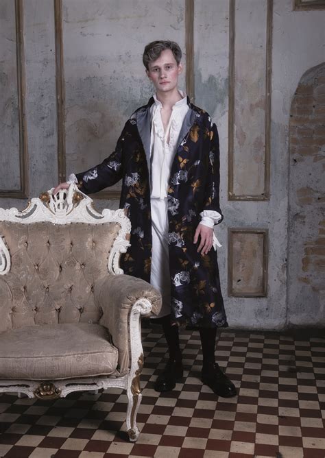 Студенческое портфолио / Неформальный мужской костюм XVIII века