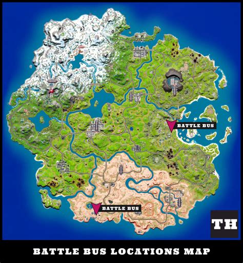 How To Get The Battle Bus In Fortnite Spawn Locations Map Try Hard