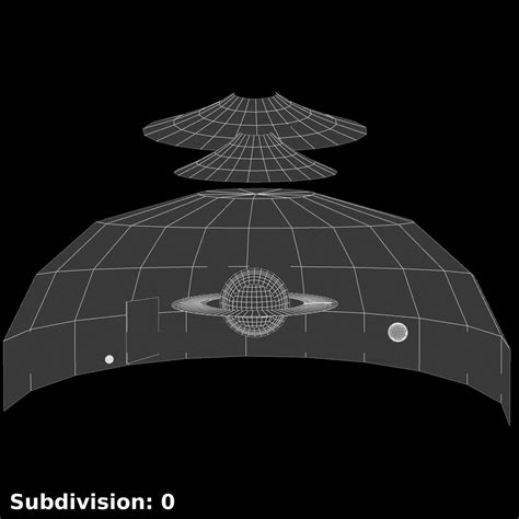 Sci Fi Skydome Sky D Model