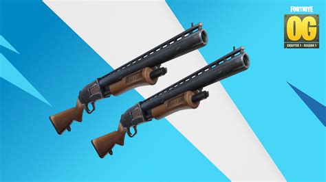 Fortnite Confirme Le Retour De La Double Pompe Pour La Saison 1 Du