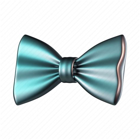 Tie Fashion Ribbon Accessory Necktie Bow Tie 3d Illustration