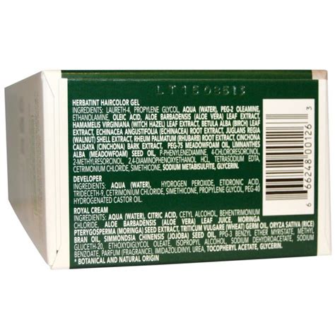 Herbatint Herbal Hair Color Permanent Gel C Light Ash Blonde