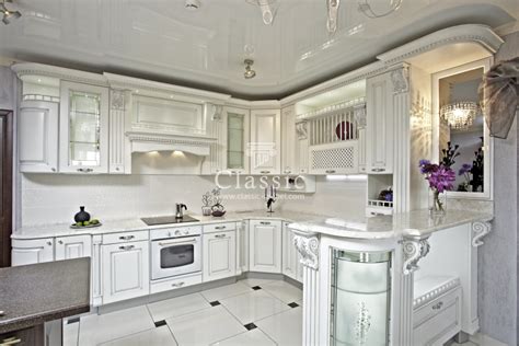 Кухня Классика-120 на заказ в СПб - цены и фото | Classic-Mebel.com