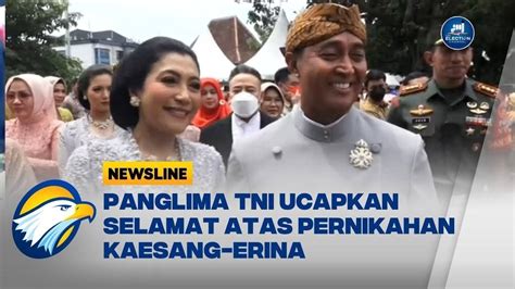 Panglima Tni Jenderal Andika Perkasa Ucapkan Selamat Kepada Kaesang