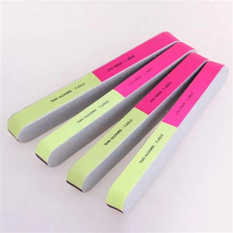 Sandpaper Nail Files Buffer Sanding Washable Manicure Tool Nail Art