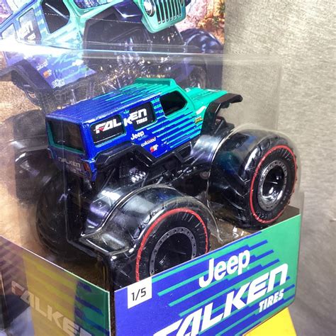 OReilly Auto Parts限定 ホットウィール ジープ ラングラー アンリミテッド Falken モンスタートラック Hot Wheels 新品 のヤフオク落札情報