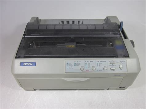 Epson Lq 590 P363a Usb And Parallel Dot Matrix Printer Tested 10343850040 Ebay