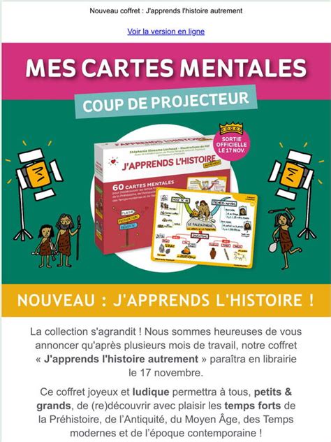 Mes Cartes Mentales Nouveau Coffret J Apprends L Histoire Autrement