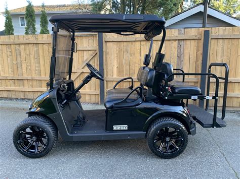 2017 Black Ezgo Rxv 22 Big Thunder Golf Carts