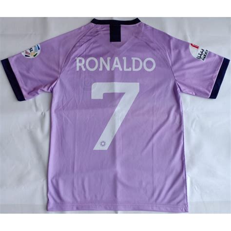 Jual Jersey Ronaldo Al Nassr Ke Empat Untuk Dewasa Jersey Ronaldo Al Nassr Ungu Shopee Indonesia