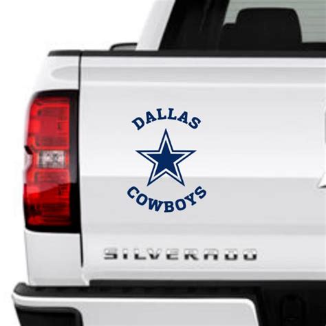 Dallas Cowboy Star Logo Vinyl Decal For Cars and Trucks | #3855146938