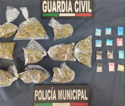 SSP asegura a 4 hombres en posesión de 28 envoltorios con droga en