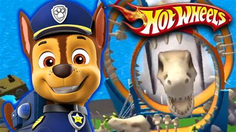 Hot Wheels Unlimited Paw Patrol Dino World Themed Track YouTube