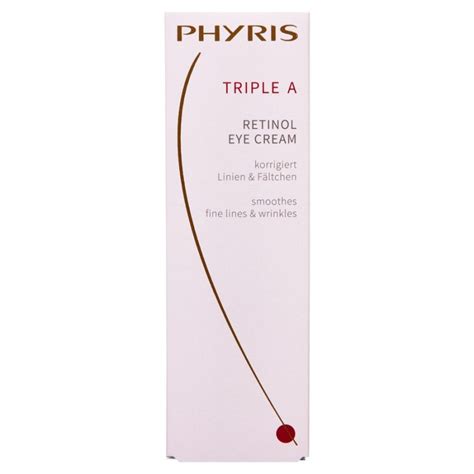 PHYRIS Retinol Eye Cream Banishes Shadows Euro Pacific LLC