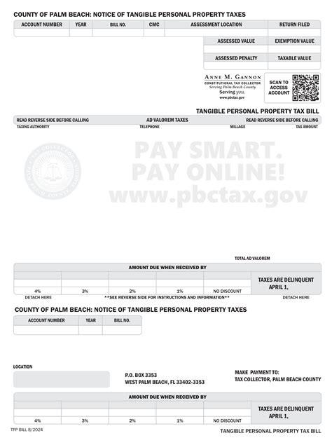 Tangible Personal Property Tax - Constitutional Tax Collector