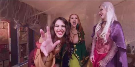 These Hot Witches Wanna Drain More Than Just Your Soul In Hocus Pocus Xxx Valentina Nappi