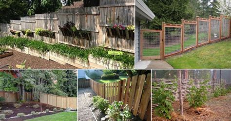 transform  side yard   creative fencing ideas dont