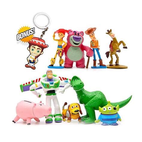 Buy Pantyshka Toy Story Cake Toppers Pack Of 9 Toy Story Figurines