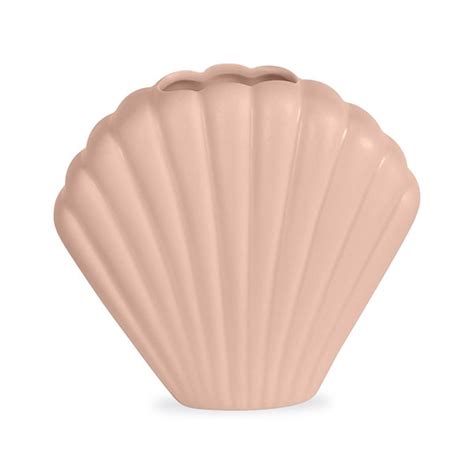 Opjet Paris Vase en céramique Coki nude H18 cm Vu de l Intérieur