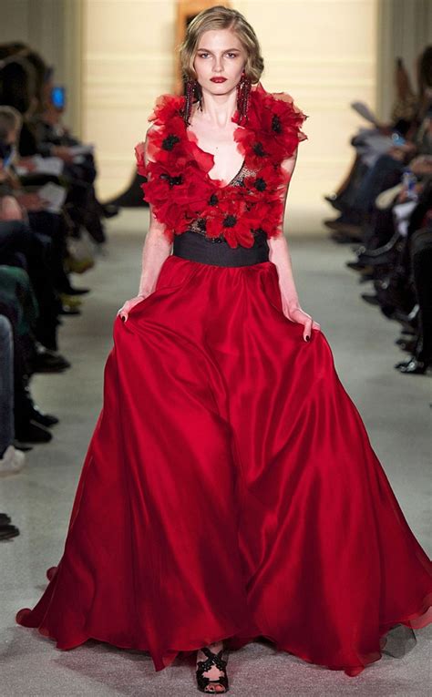 Fall From Best Red Carpet Gowns Ever Thanks To Marchesa E News