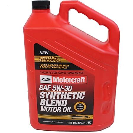 Amazon.com: Ford Genuine XO-10W30-QSP SAE 10W-30 Premium Synthetic ...