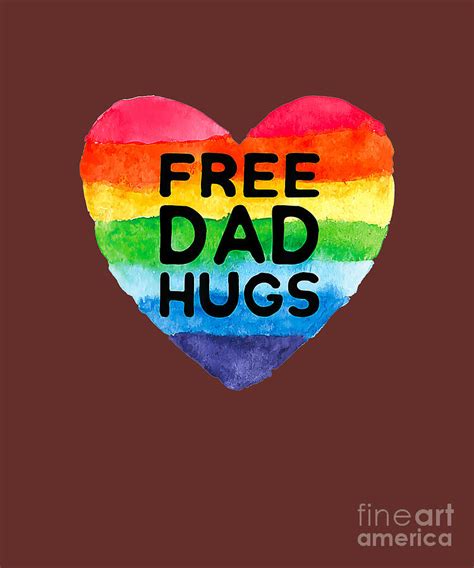 Free Dad Hugs Lgbt Pride Gay Pride Parades Flag Tapestry Textile By Stephanie Ham Fine Art