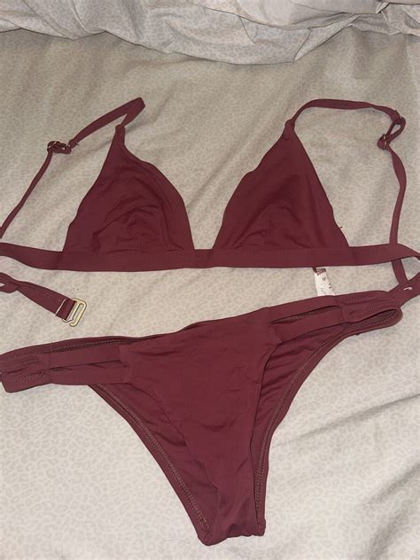 Womens Vitamin Sea Cheeky Bikini Set Size Medium Gem
