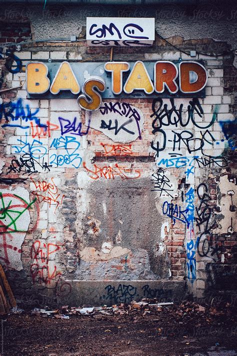 ""bastard" Closed Rusted Business Entry" by Stocksy Contributor "Parga ...