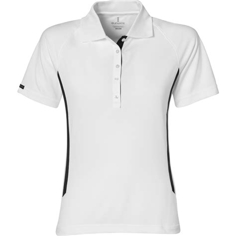 Ladies Mitica Golf Shirt Lime Red Black White Brandgear