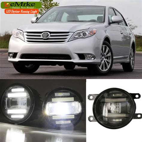 Eemrke Xenon White High Power In Led Drl Projector Fog Lamp With Lens