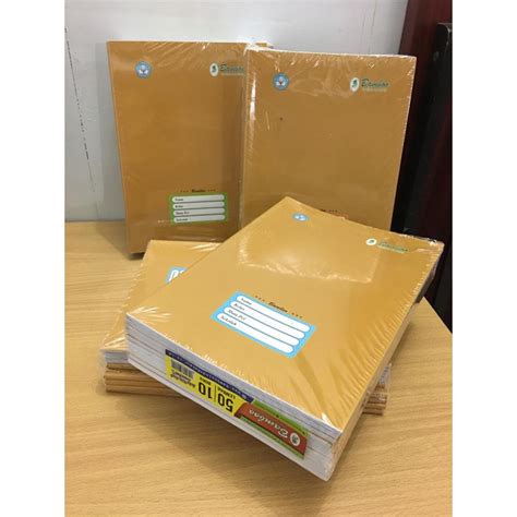 Jual Buku Tulis Kraft Lembar Bamboo Bungkus Isi Buku Shopee