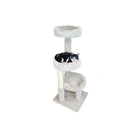 New Cat Condos Solid Wood Large Cat Tree Tower