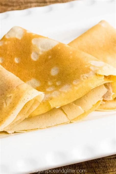 Cinnamon Sugar Crepes ⋆ Sugar Spice And Glitter