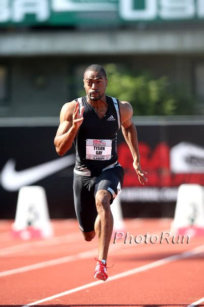 Tyson Gay On Usain Bolt He S Pushing Me To Run Faster Faster By Alfons Juck Note By Larry