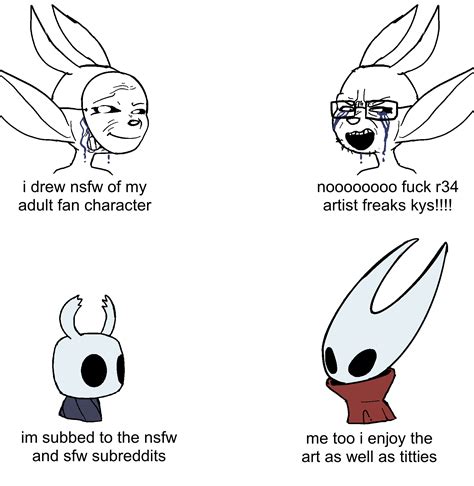 Love Both Series But I Ve Noticed This Between Each One S Fan Community R Hollowknightmemes