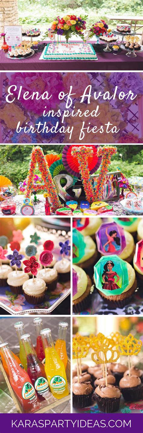 Karas Party Ideas Elena Of Avalor Inspired Birthday Fiesta Karas