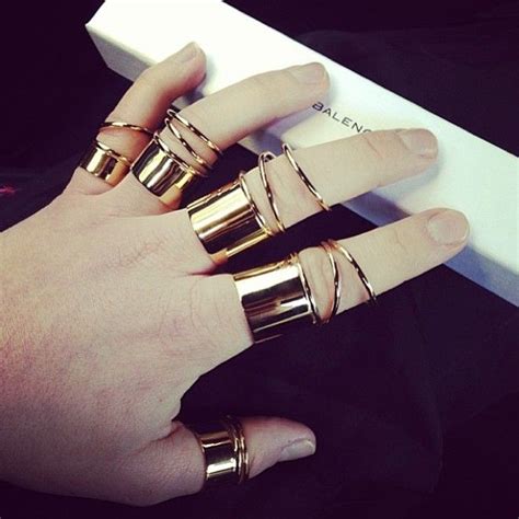 balenciaga rings