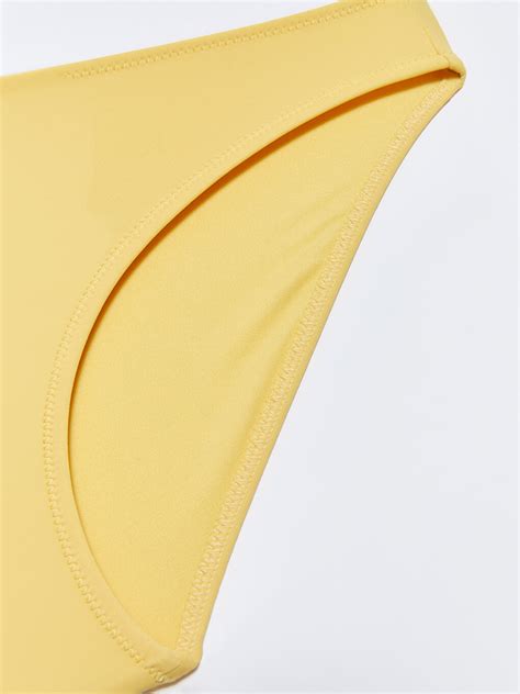 SARI Düz Raşel Kumaş Kadın Bikini Alt S Z S A LCW