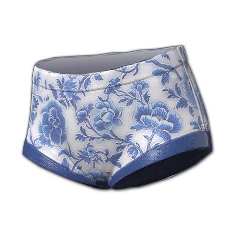 Parte Inferior De Bikini De Flores Azules PUBG Items