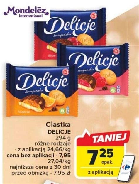 Wszystkie promocje na Ciastka delicje Wyszukuj i przeglądaj