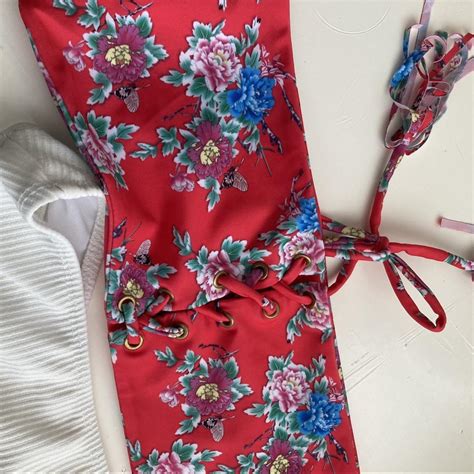 Piece Bikini Both Only Used Once Size M Bikini Depop