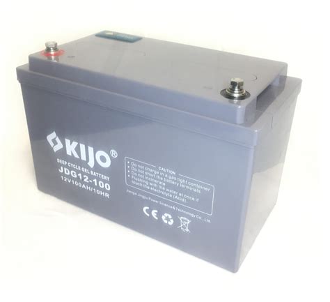 Аккумулятор Kijo JDG 12V 100Ah GEL — EcoEnergie