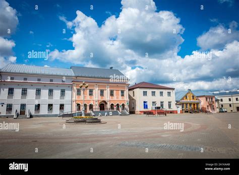 Architecture Of Navahrudak Navahrudak Grodno Region Belarus Stock