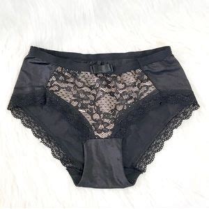 Poshmark Thegreycat Intimates Sleepwear Sexy Push Up Black Nude Ruffle Lace Bra Set