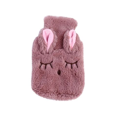 Piaybook Water Filled Hot Water Bag Fleece Jacket Detachable Hand