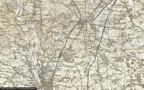 Historic Ordnance Survey Map Of Martin Hussingtree 1899 1902