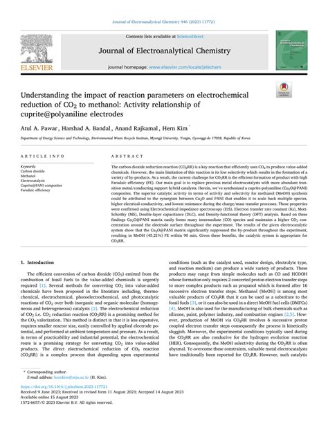 Pdf Understanding The Impact Of Reaction Parameters On