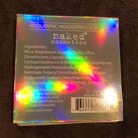 Naked Cosmetics Makeup Naked Cosmetics Holographic Highlighter Collection Poshmark